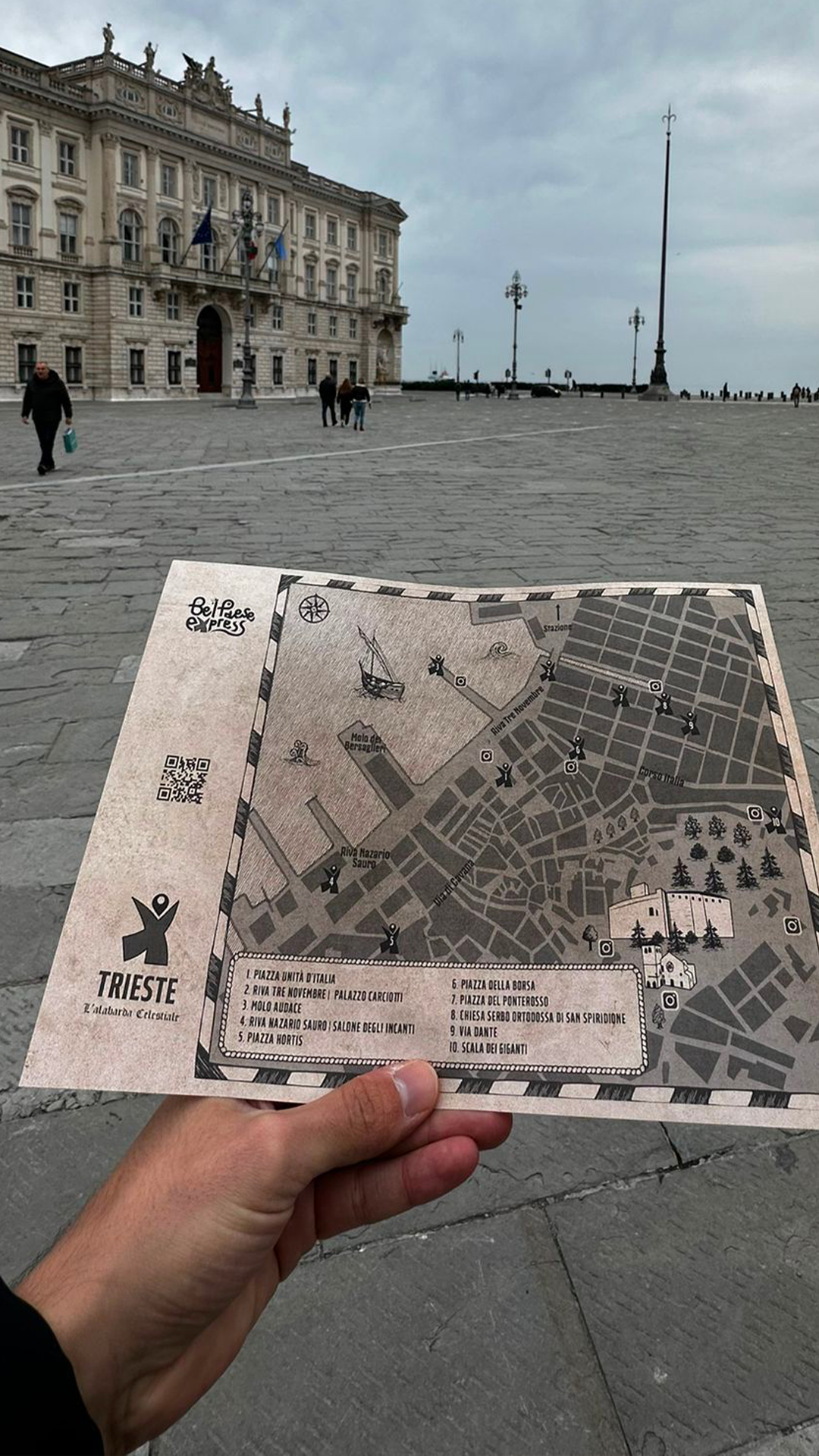 The Celestial Halberd 2.0 Treasure Hunt in Trieste