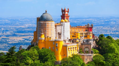 Sintra: 5 Palaces, Moorish Castle, The Beaches and Roca Cape Tour