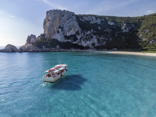 Cala Luna Beach from Cala Gonone