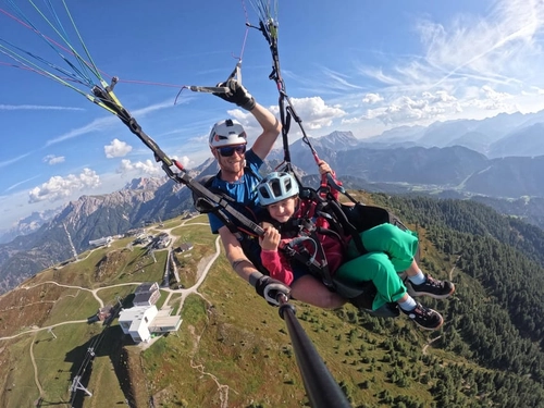 Paragliding Tandem Flight Kronplatz