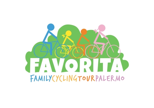 Family Bike Tour in the Favorita Park in Palermo