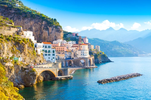 Golden Evening in Positano