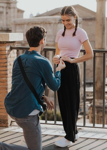 I will capture your proposal story in Rome in an authentic, intimate way