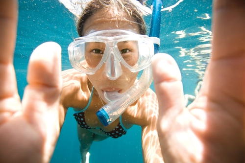Snorkeling at Tavolara