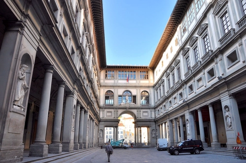 Uffizi small group tour