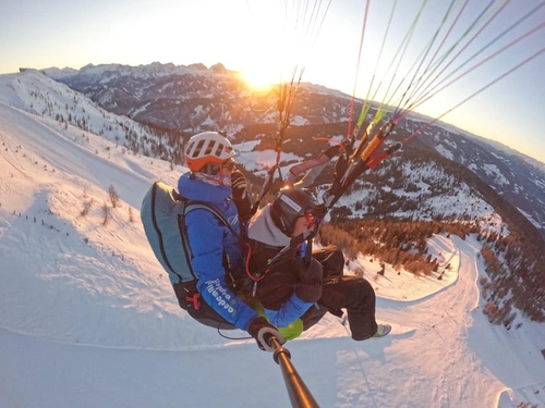 Paragliding Tandem Flight Kronplatz