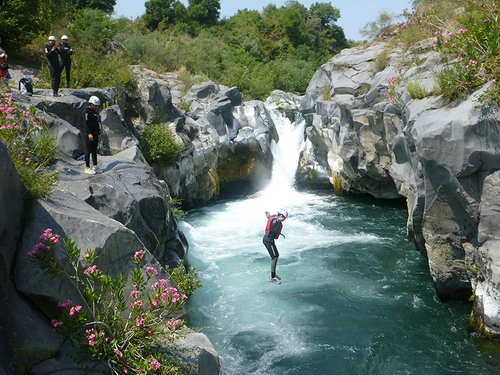 Canyoning and Bodyrafting in the Alcantara River
