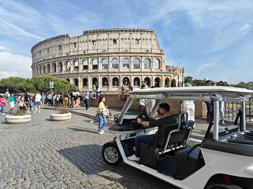 Rome Golf Cart Adventure