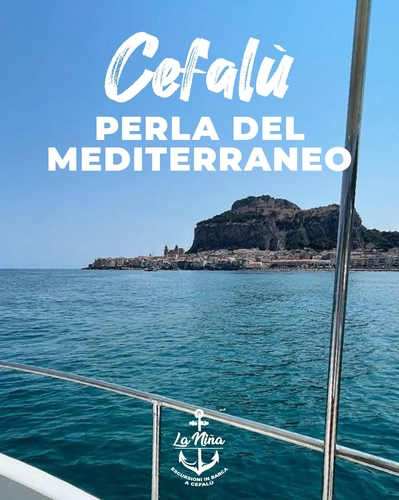 Boat excursion along the coast of Cefalù