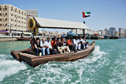 Dubai Highlights City Tour with Abra Ride